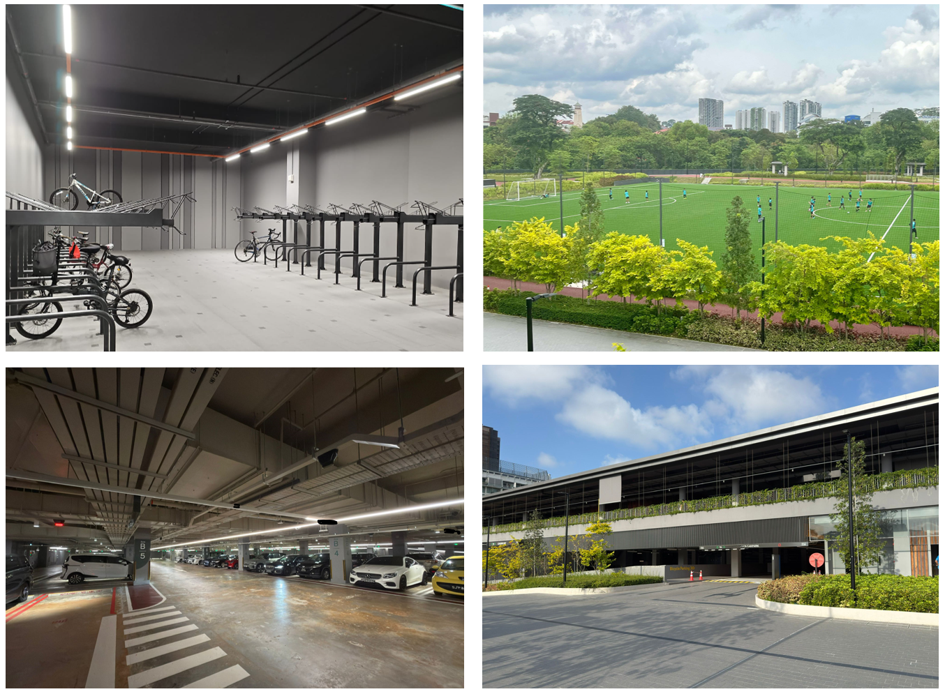 CMPB parking and football field